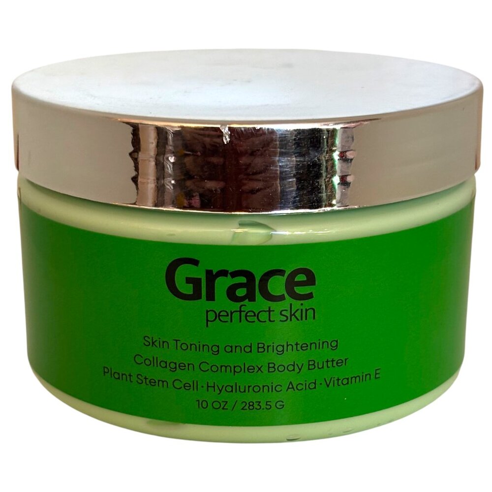 Grace Skin Toning And Brightening Collagen Complex‎ Body Butter NEW 10 oz